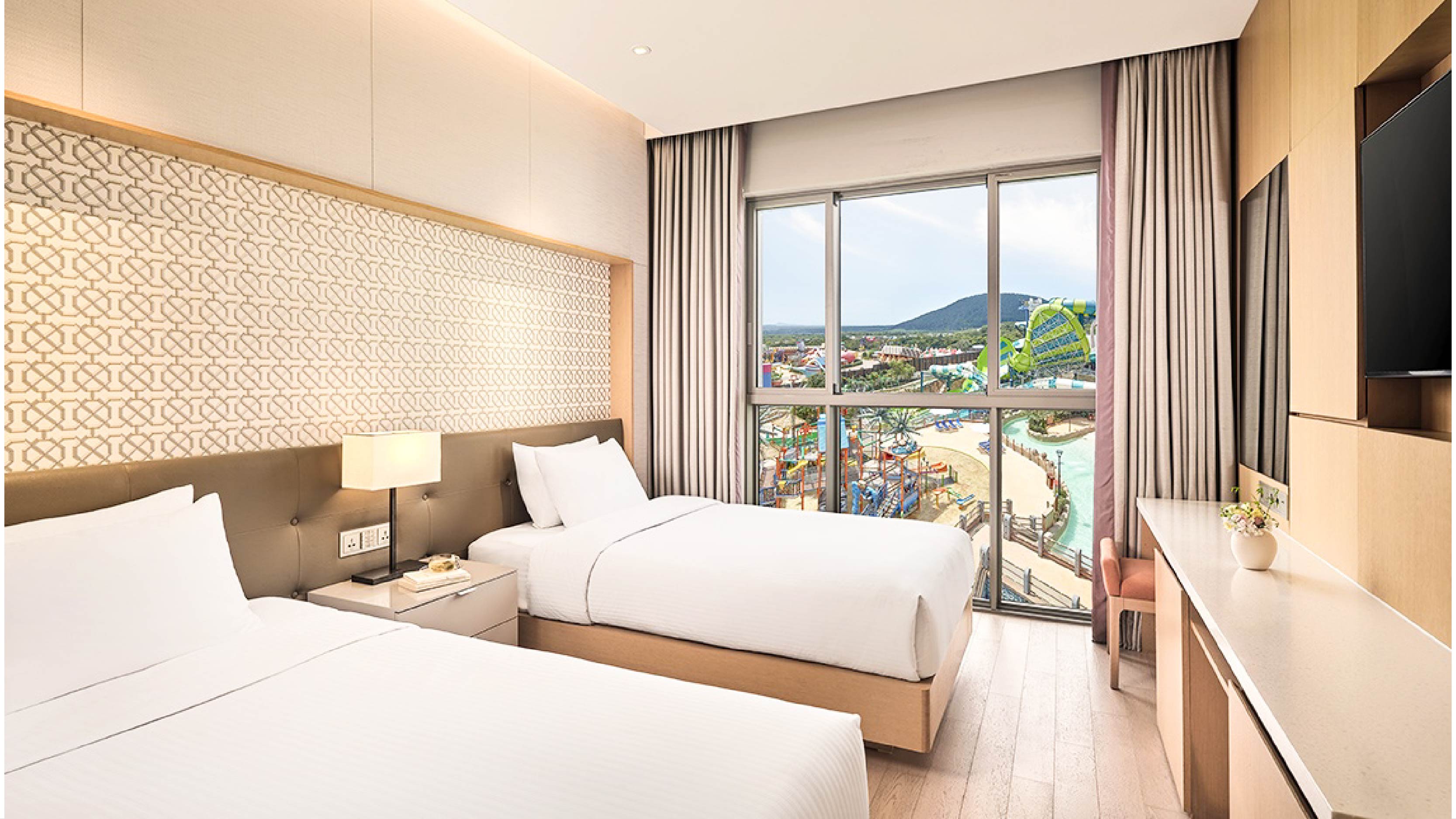 Hotel Whistlelark Jeju 客房空間